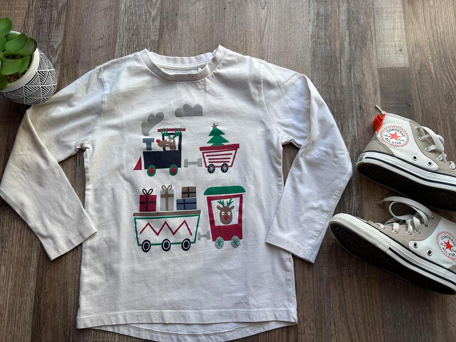 đ T-shirt manches longues NoĂ«l Cool Club by Smyk â 122 cm â TrĂšs bon Ă©tat